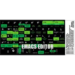 Emacs EDITOR keyboard sticker