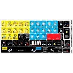 DJAY keyboard sticker