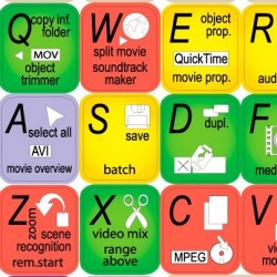 Movie Edit keyboard sticker