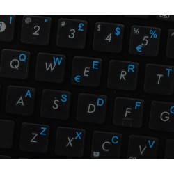 Lithuanian transparent keyboard  stickers