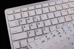 Application keyboard stickers